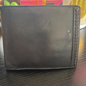 Dior Black Leather Wallet